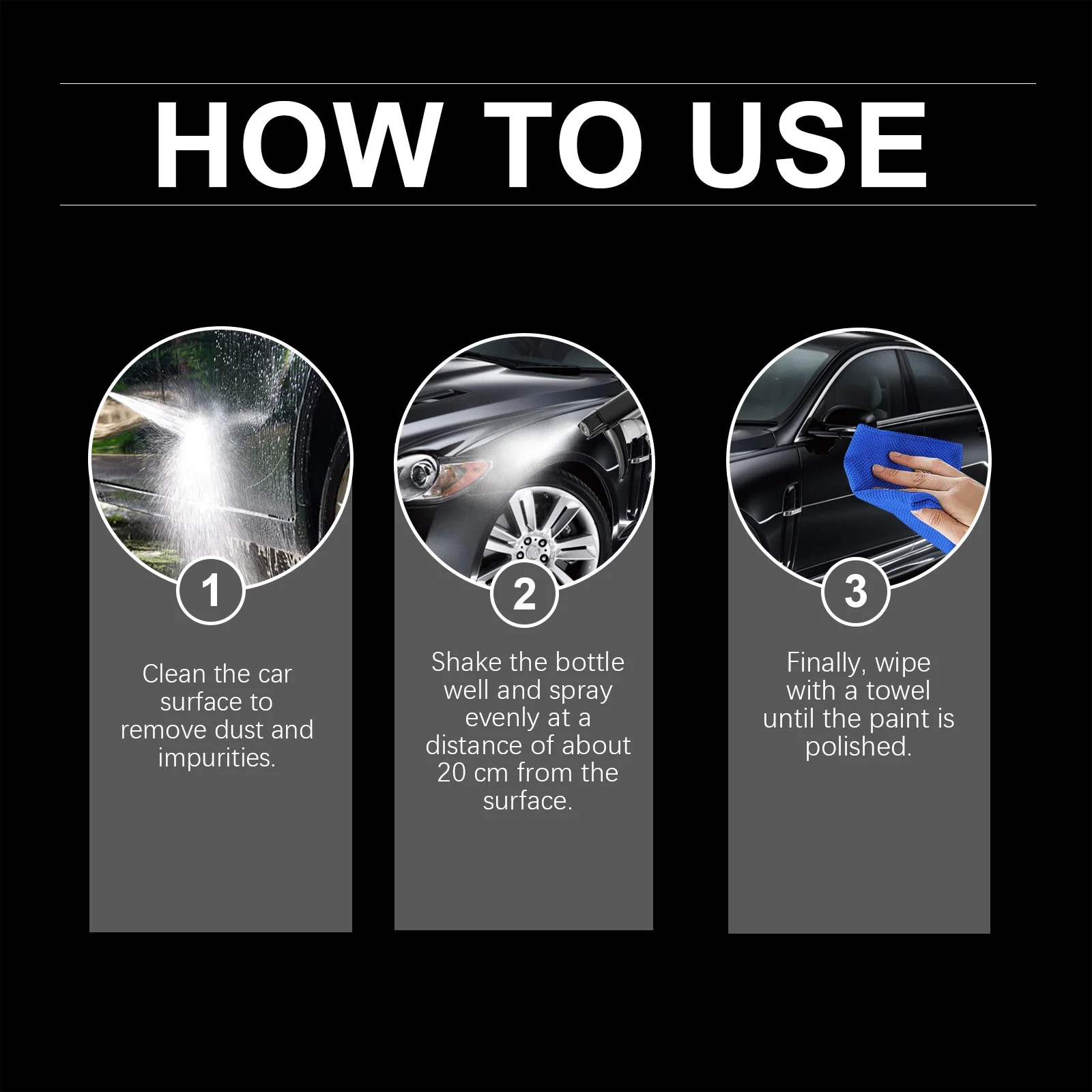 Auto Coating Protective Spray Anti-Scratch Enhanced Gloss Paint Coating Spray Car Paint Maintenance - Image 6