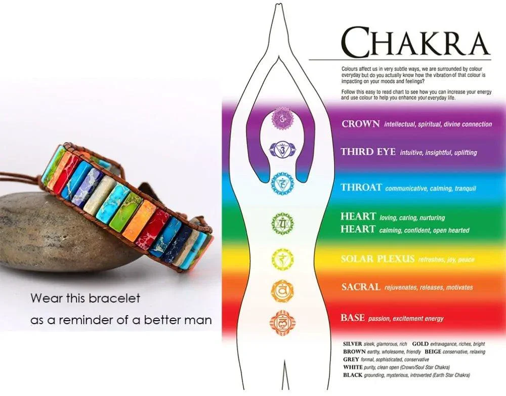 Boho Chic Leather Bracelet - Image 7