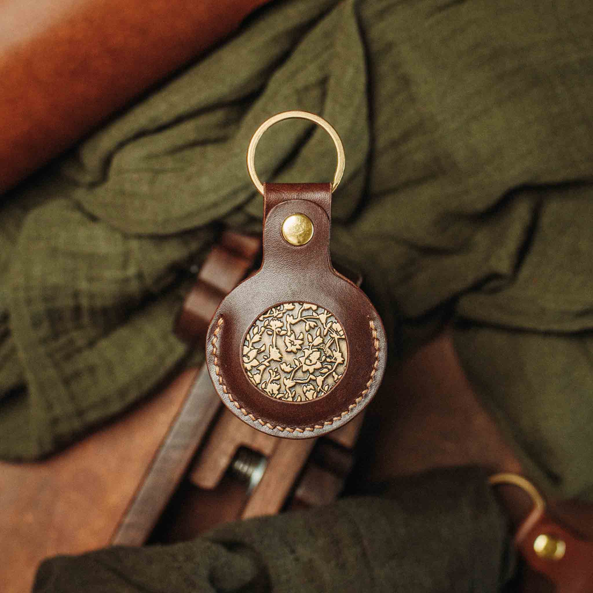 Challenge Coin Keychain - Peso Pocket v5 | EDC Leather Coin Holder - Image 4