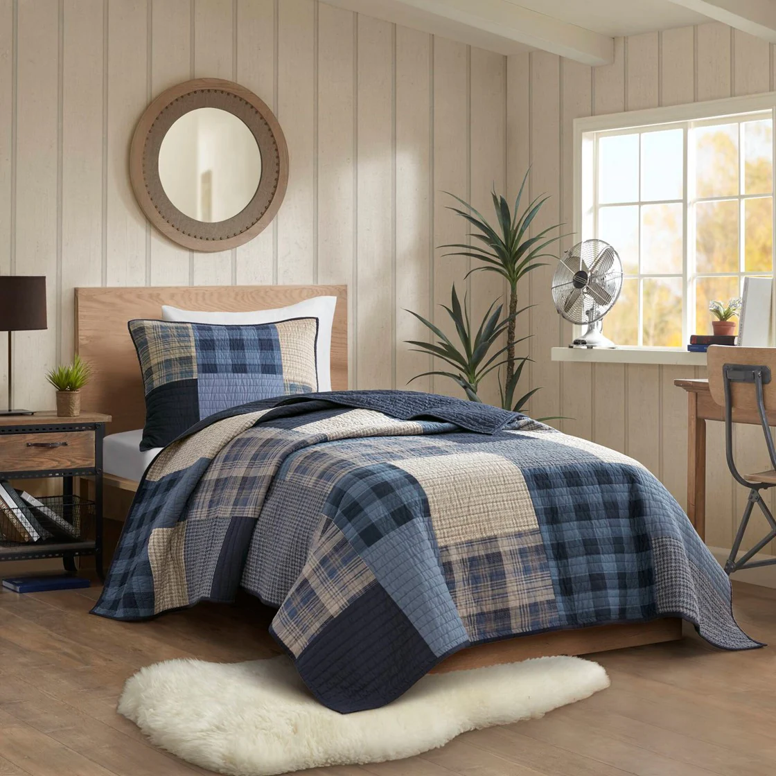 Winter Hills Oversized Cotton Quilt Set by Woolrich - Image 3