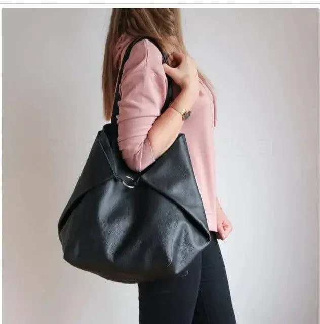 Chic Leather Tote Handbags - Image 9