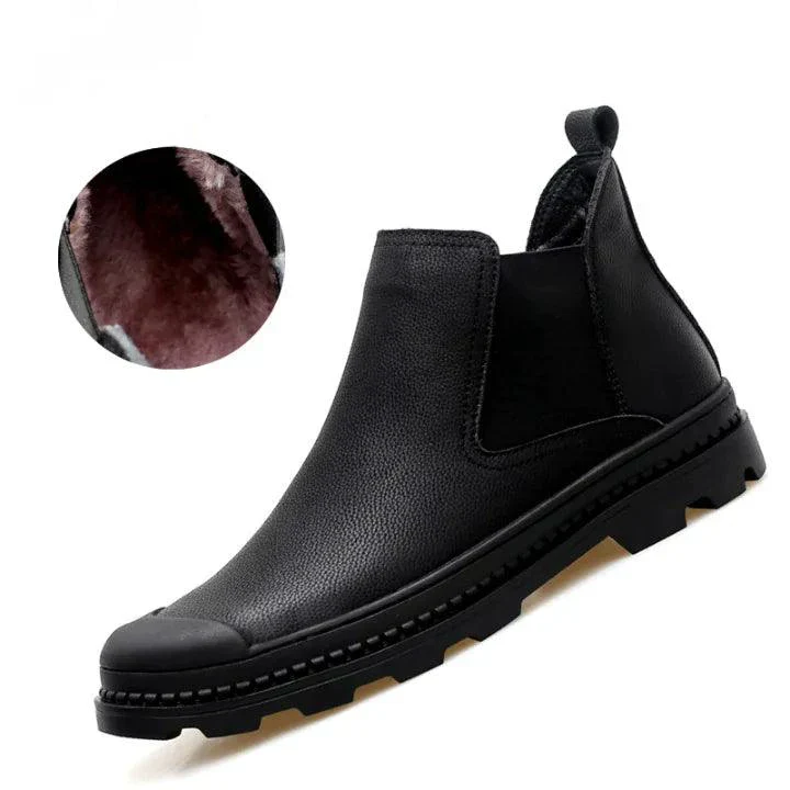 Cozy Leather Footwear - Image 15