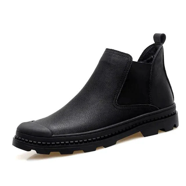 Cozy Leather Footwear - Image 17