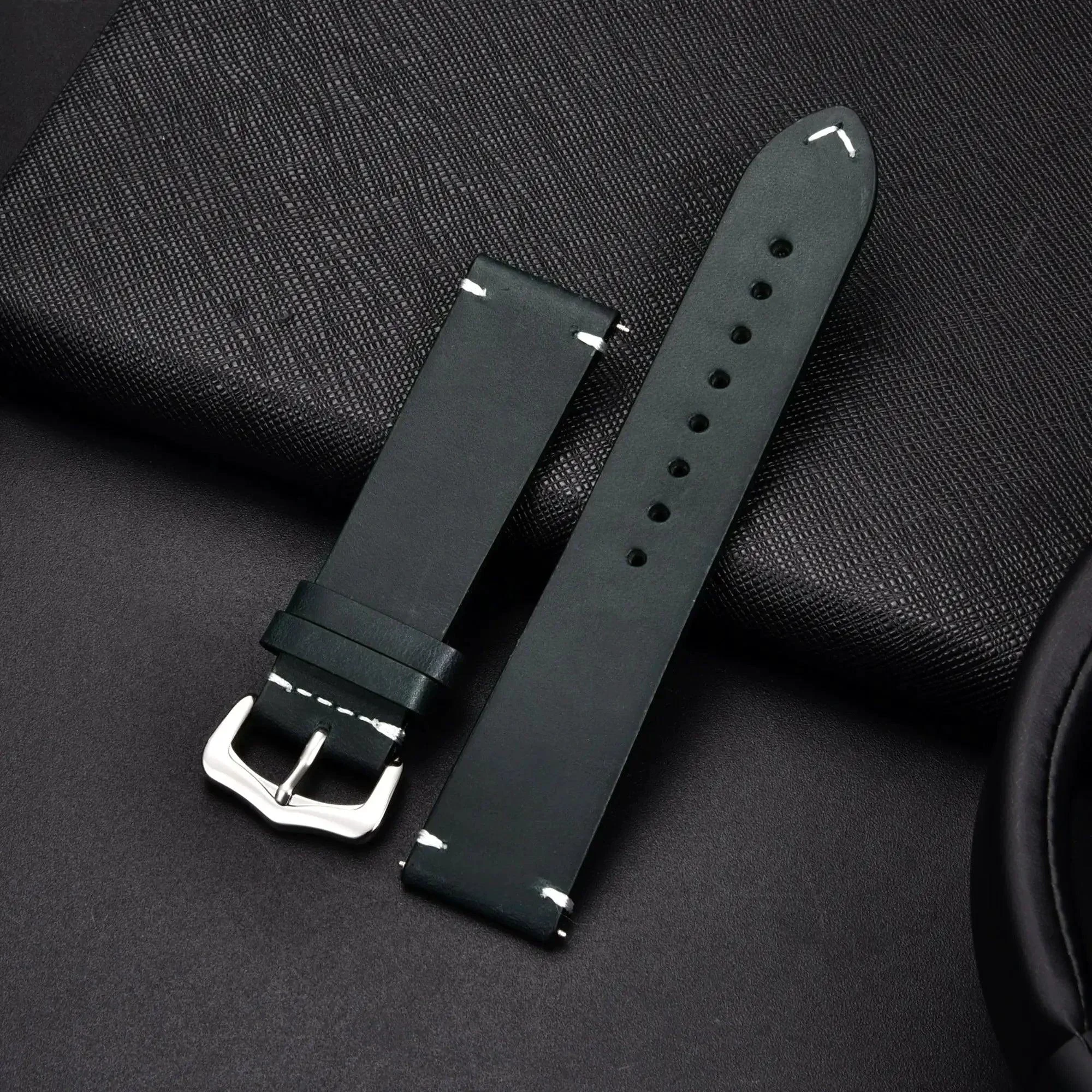 Elegant Leather Watch Band - Image 3