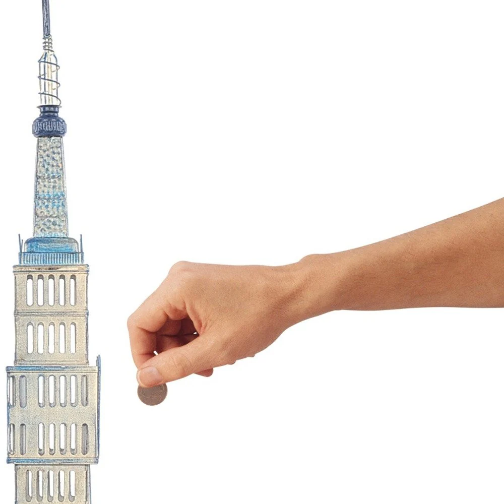 Empire State Buildingmodel Saving Box - Image 6