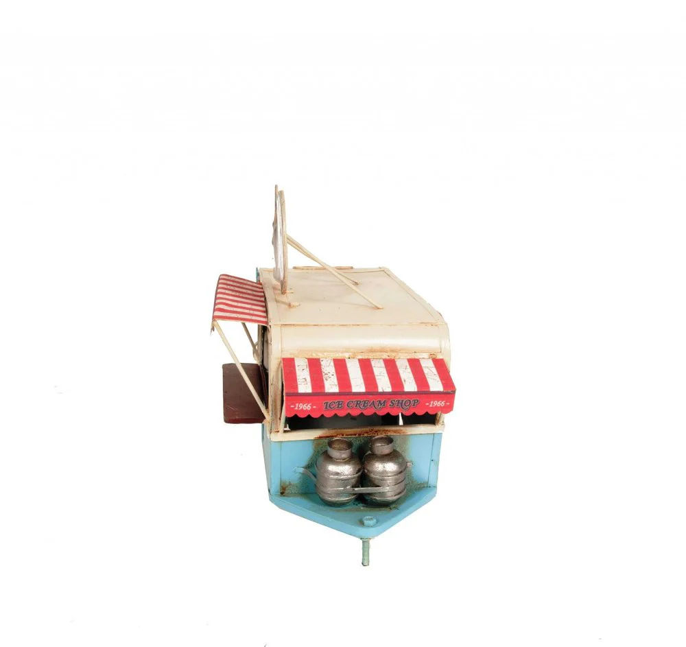 Ice Cream Trailer Metal Model - Image 3