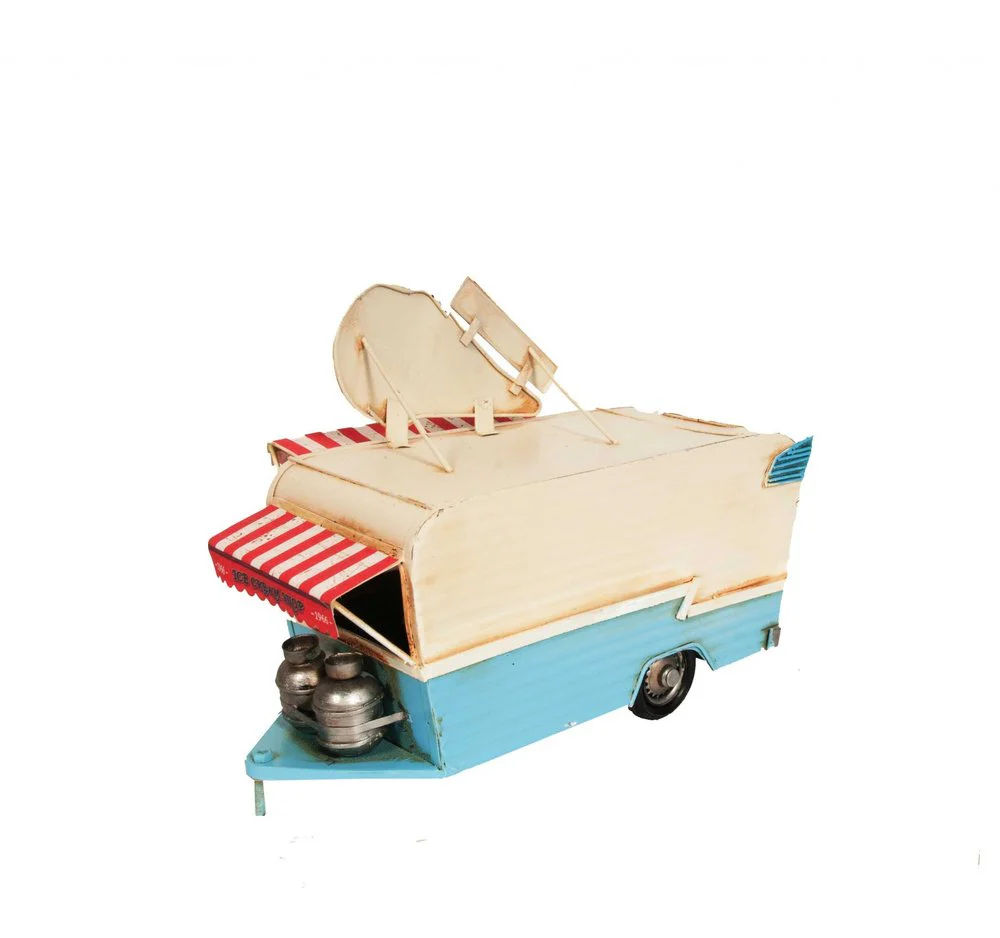 Ice Cream Trailer Metal Model - Image 4