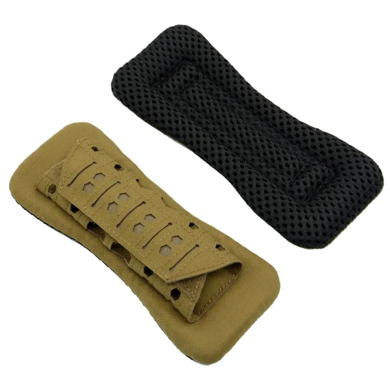 Laser Cutting Tactical Vest Shoulder Strap Pads Outdoor Backpack Breathable Mesh Cushion Shoulder Pad For Hunting Vest - Image 4