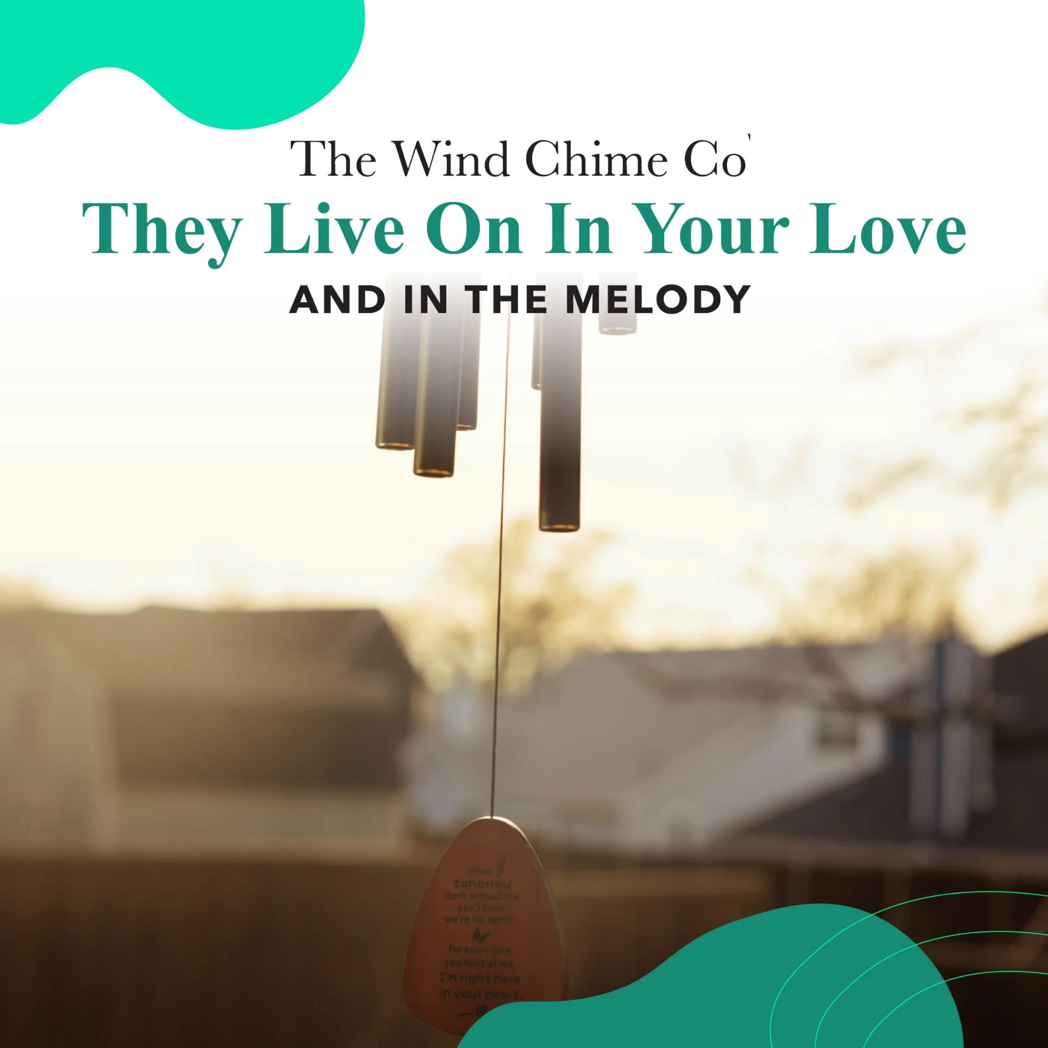 Memorial Serenity Wind Chimes - Thoughtful Gift For Special Occasions or Reflections 32” - Image 11