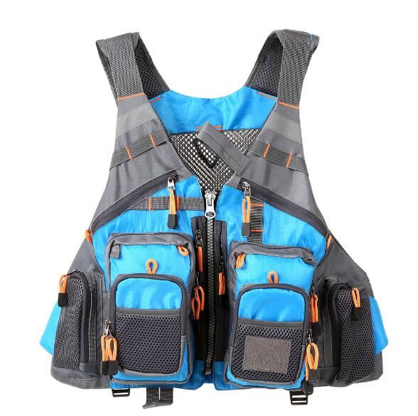 Outdoor Sport Fishing Life Vest Men Breathable Swimming Life Jacket Safety Waistcoat Survival Utility Vest - Image 5