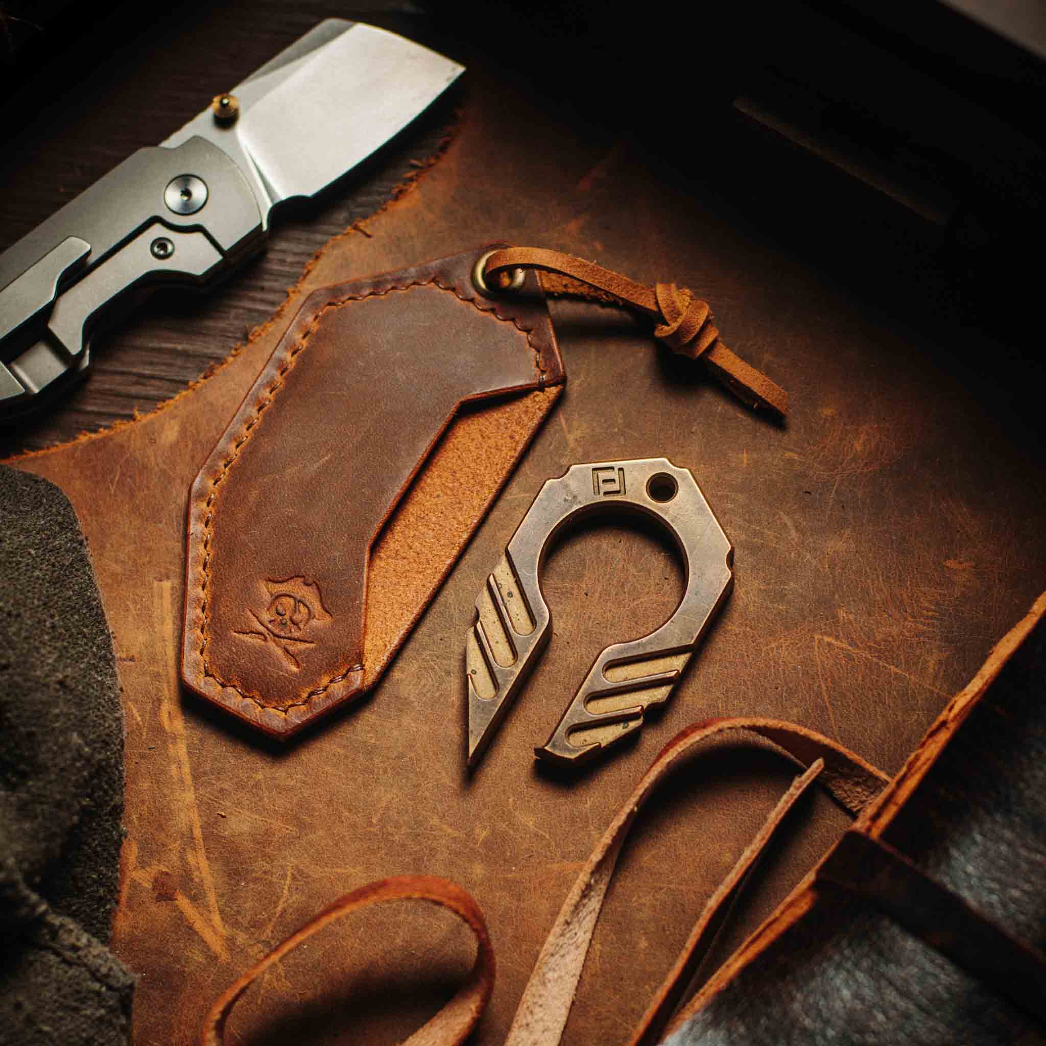 Pharaoh Bottle Opener Holder - King’s Pocket | Leather Case | Pharaoh Accessory - Image 7