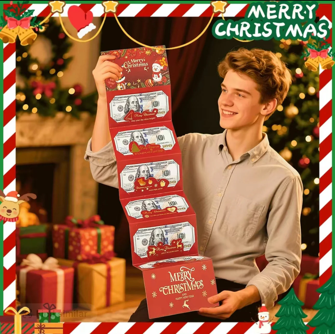 Surprise Christmas Wallet - Image 4