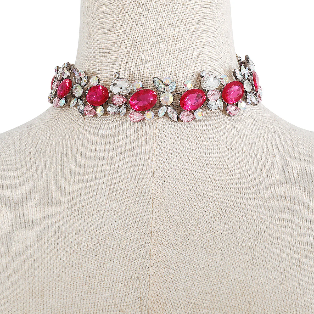 Temperamental Minority Imitation Diamond Popular Necklace Light Luxury Heavy Industry Alloy Clavicle Chain - Image 6