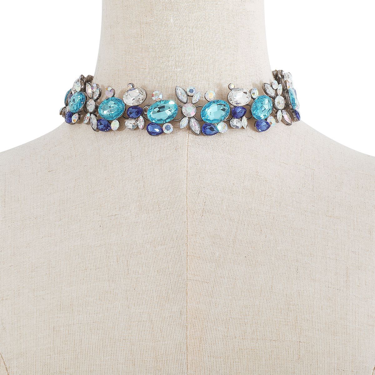 Temperamental Minority Imitation Diamond Popular Necklace Light Luxury Heavy Industry Alloy Clavicle Chain - Image 7