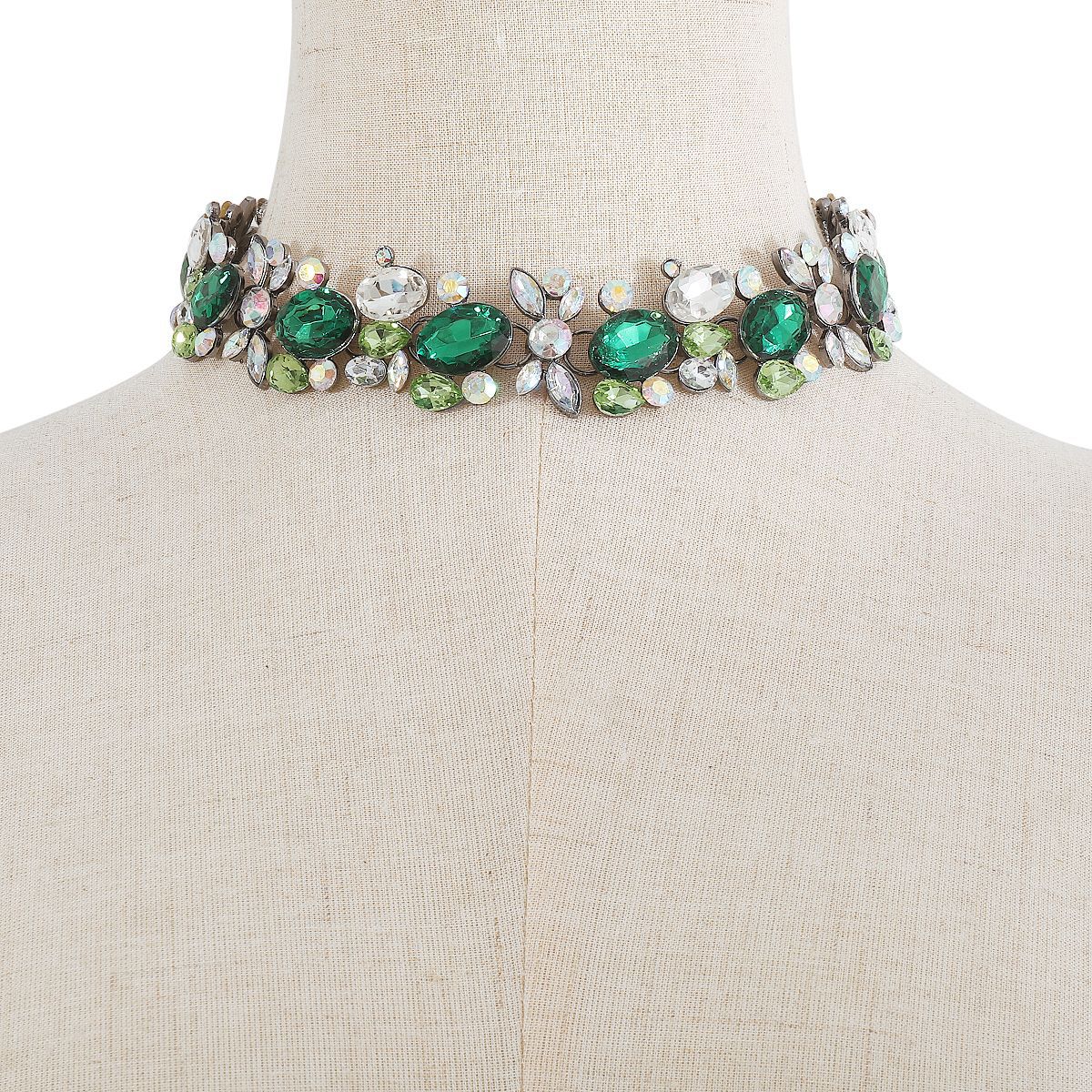 Temperamental Minority Imitation Diamond Popular Necklace Light Luxury Heavy Industry Alloy Clavicle Chain - Image 8