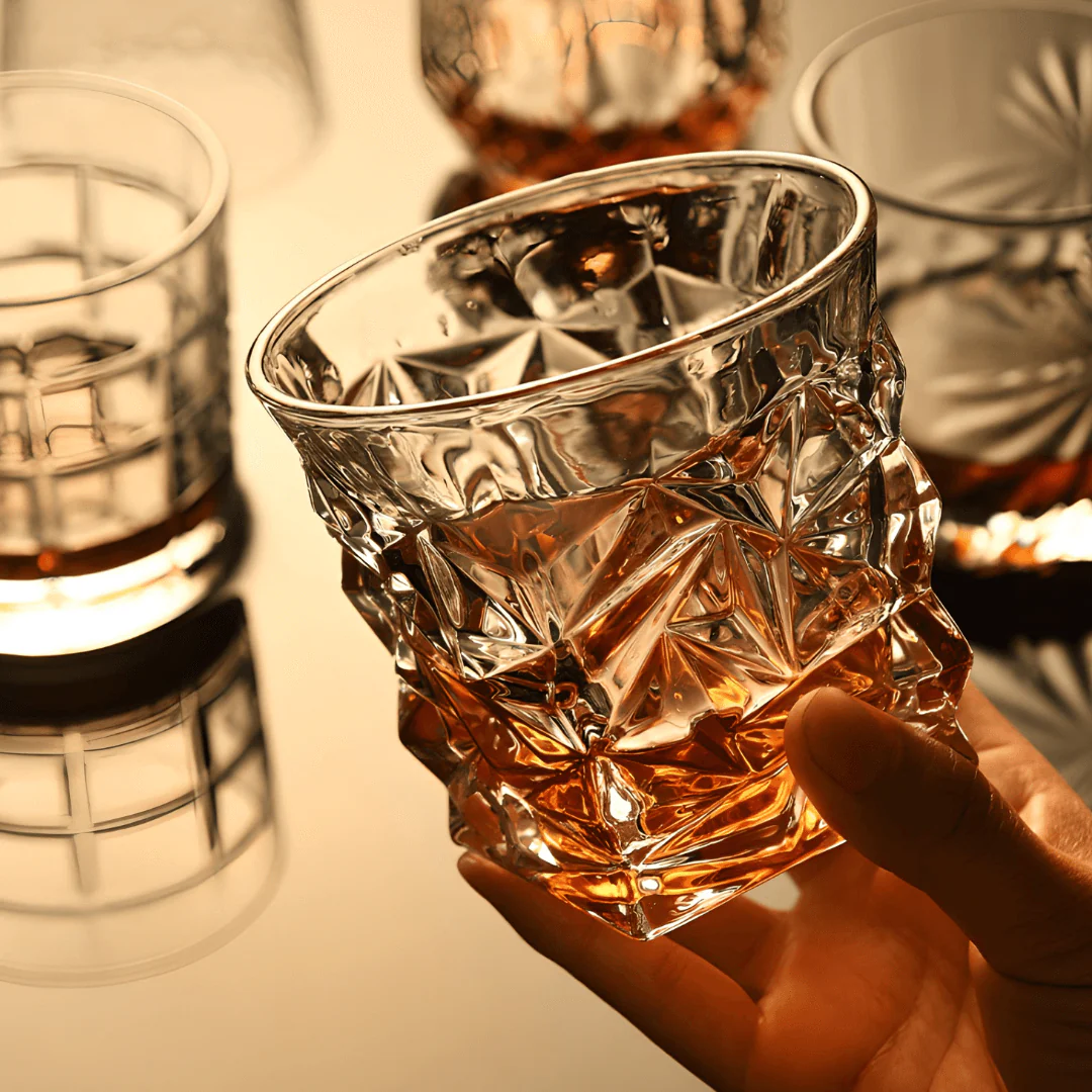 Vayu Japanese Crystal Whisky Glass - Image 10