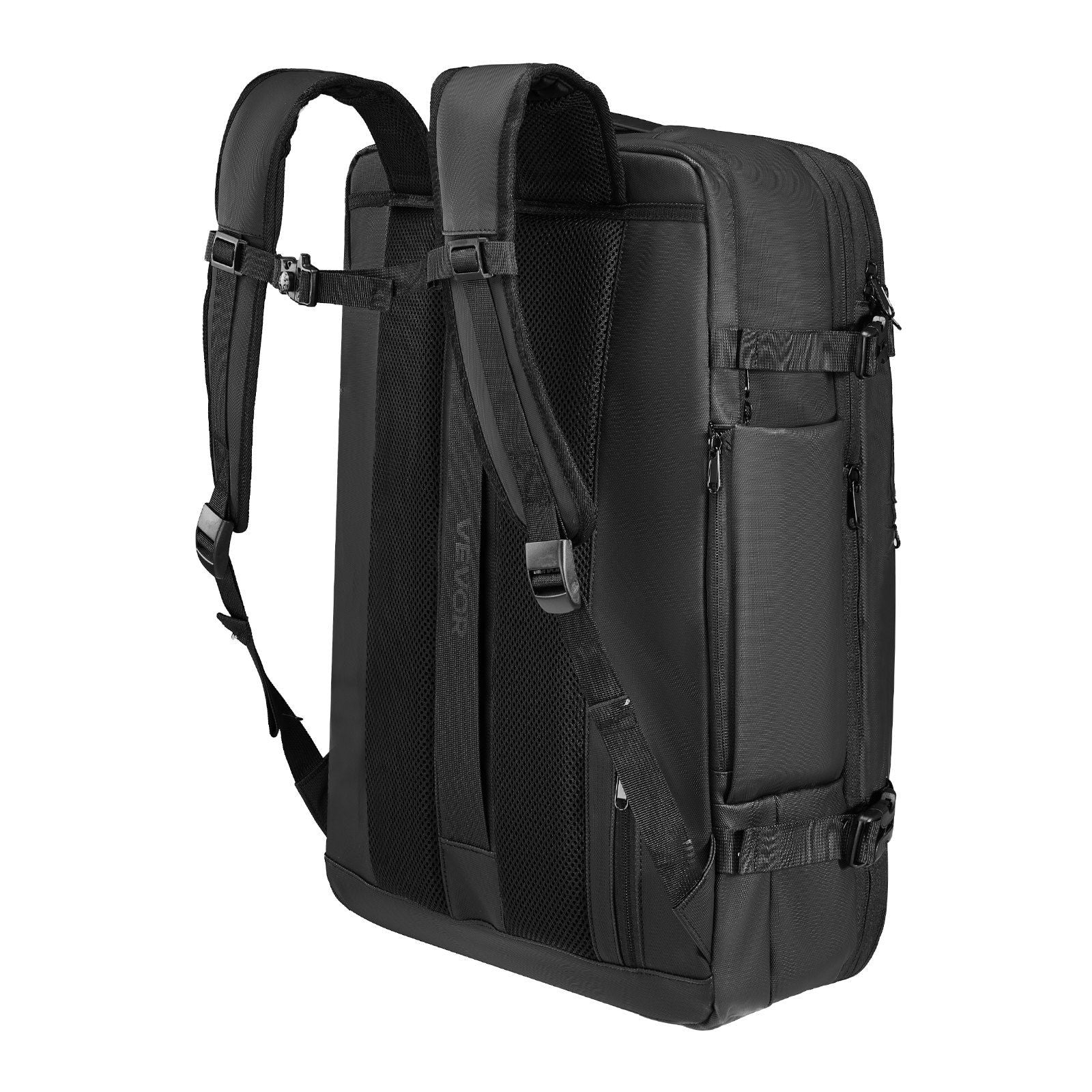 VEVOR Vacuum Travel Backpack, 80L, Expandable Vacuum Seal Compression Travel Backpack with Pump, with TSA-Approved Lock, Airback Vacpack, Water-Resistant Carry-On Suitcase Luggage, for Business, Black - Image 9