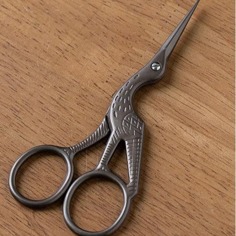 Vintage Style Embroidery Scissors with Random Brocade Sheath - Image 6