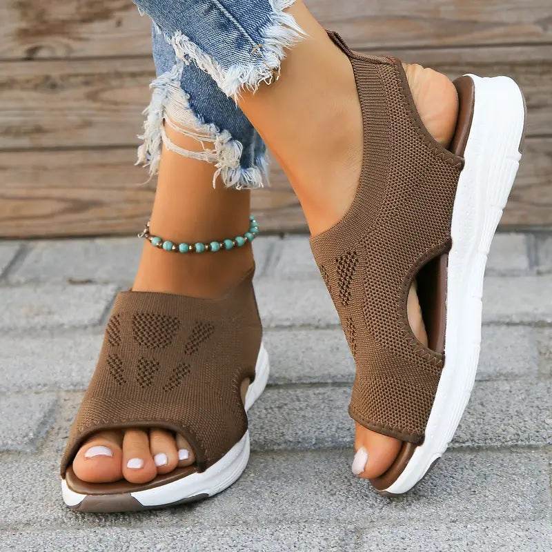 Women’s Orthopedic Mesh Slingback Sport Washable Sandals – Breathable Thick Sole Comfort Shoes - Image 3