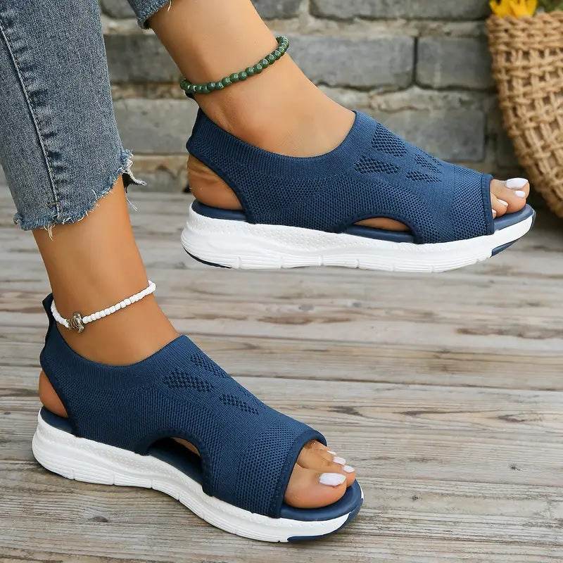 Women’s Orthopedic Mesh Slingback Sport Washable Sandals – Breathable Thick Sole Comfort Shoes - Image 5
